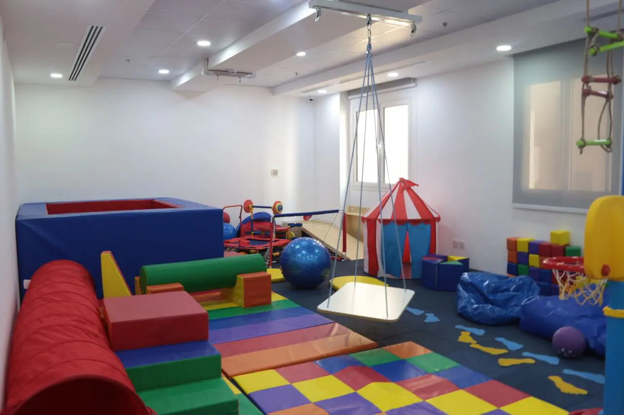 A children’s play area