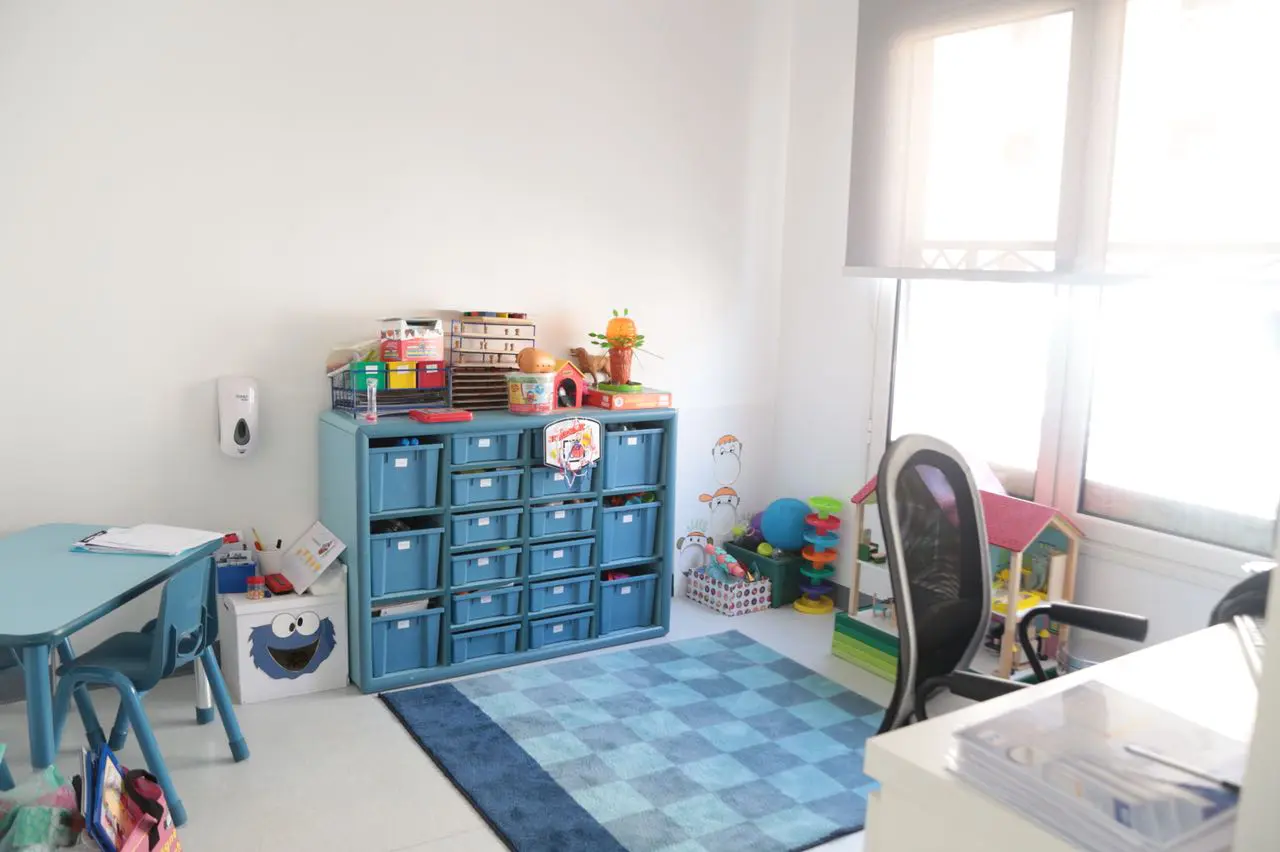 A room for speech therapy